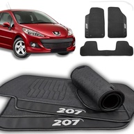 Tapete Borracha Peugeot 207 2010-2014: Proteção Total e Estilo Premium - imagem 1
