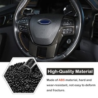 Capa Acabamento Volante Fibra de Carbono para Ford Ranger/Everest 2015-2022 - Proteção e Estilo Premium - imagem 4