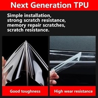 Película Protetora TPU Transparente para Central Multimídia Leapmotor C11 2023 - Proteção e Estilo - imagem 4