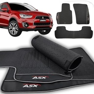 Jogo de Tapetes Automotivos Emborrachados 3 Peças para Mitsubishi ASX (2010-2021) - Proteção e Estilo - imagem 2