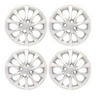 Kit 4 Calotas Aro 14 Prata para Fiat Mobi 2021 - Design Moderno e Proteção - imagem 1