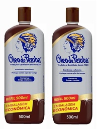 Kit 2 Óleos de Peroba King 500ml - Limpa, Hidrata e Dá Brilho à Madeira com Proteção Duradoura - imagem 1