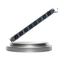 Extensão Régua Rack 19" MVolts: 8 Tomadas, 1m Cabo e Proteção para Seus Equipamentos - imagem 3