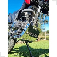 Protetor de Cárter XRE 190 Cromado (Liso) - Proteção Premium Aço Inox - imagem 4