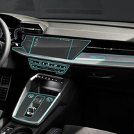 Película Protetora TPU Painel Central Audi A3 8Y S3 2020-2025 - Proteção e Estilo - imagem 2