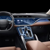 Proteção Premium para Geely Atlas Pro Azkarra Boyue 2021-2023: Película TPU Anti-Risco para Painel e Engrenagem - imagem 5