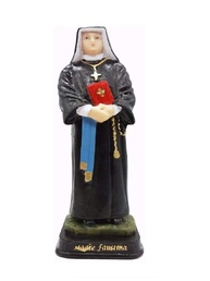 Imagem de Santo Agostinho 30 cm em Gesso Cerâmico com Pintura Manual e Proteção UV - imagem 5