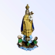 Imagem Nossa Senhora dos Navegantes em Resina 7 cm - Proteção e Bênçãos Marítimas - imagem 1