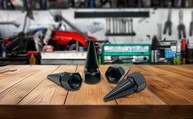 Tampas de Válvula Elektroplate Black Spike: Estilo e Proteção Universal para Seu Veículo - imagem 5
