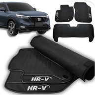 Tapete Emborrachado Premium HR-V Turbo Touring Advance 2023-2025: Proteção Impermeável 3 Peças - imagem 1