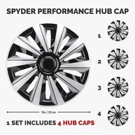 Kit 4 Capas de Roda Universais 15" ABS - Estilo Esportivo e Proteção Premium para Seu Carro - imagem 5