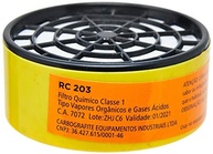 Cartucho RC-203 Carbografite Amarelo - Proteção Respiratória Avançada - imagem 2