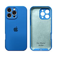 Capinha iPhone 16 Pro: Silicone Aveludado + Proteção - imagem 1