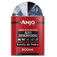 Emborrachamento Automotivo ANJO Batida de Pedra 900ml (Branco) - Antirruído e Proteção Superior - imagem 1
