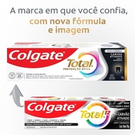 Colgate Total Carvão Ativado: Dentes Brancos + Proteção - imagem 2