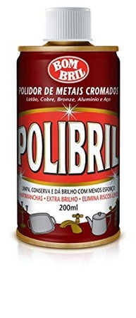 Polibril Metais e Cromados 200ml: Brilho Intenso e Proteção Duradoura - imagem 2