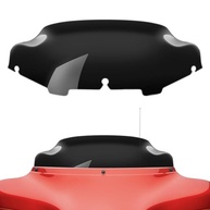 Para-brisa 6" Amazicha Preto para Harley Touring 1996-2013 - Estilo e Proteção - imagem 2