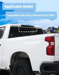 Capa Voodonala para 3ª Luz de Freio Fumê - Chevy Silverado 2022-2025 | Estilo e Proteção - imagem 4