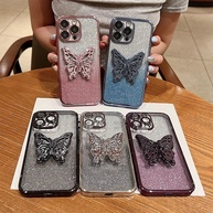 Capa Honor com Borboleta Glitter: Estilo e Proteção! - imagem 3