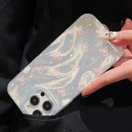 Capa iPhone: Laço Prata Degradê - Elegância e Proteção - imagem 3