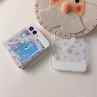 Capinha Z Flip 5: Flocos de Neve e Proteção! - imagem 3