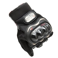 Luva Moto Motocross Bike Pró Preta com Proteção Fibra de Carbono - Segurança e Estilo! - imagem 5