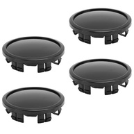 Tampa Central Roda 75mm Universal Preta - Design Elegante e Proteção Durável para Carros e Caminhões - imagem 3