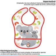Babador com Bolso Coala Colorido da Buba - Proteção e Estilo para Bebês - imagem 4