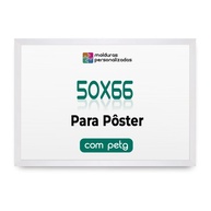 Moldura 50x66 com Proteção PETG para Decoração de Paredes - Design Moderno e Resistente - imagem 1