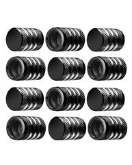 Kit 12 Tampas de Válvula de Pneu Metal Premium - Proteção Anti-Corrosão e Vazamento - imagem 2