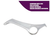 Aplique Friso Grade Dianteira Cromado para Hyundai HB20 2013-2015 - Estilo e Proteção - imagem 4