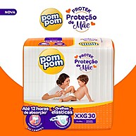 Fralda Pom Pom Derma Protek XXG: Até 12h de Proteção! - imagem 2