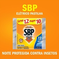 Repelente SBP Pastilha Elétrica: 12h de Proteção - imagem 2