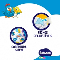 Fralda Babysec Galinha Pintadinha XXG: 12h de Proteção! - imagem 2