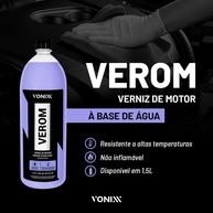 VEROM Verniz de Motor 1,5L: Proteção e Brilho Duradouro para o Cofre do seu Carro - imagem 4