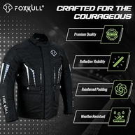Jaqueta de motocicleta masculina de aventura/turismo com tecido Cordura para proteção de motocicletas - imagem 4