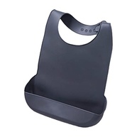 Babador de Silicone Impermeável com Apanhador de Migalhas - Proteção Total para Idosos e Deficientes - imagem 4