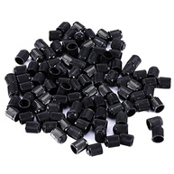 Domary: Tampas Plásticas Pretas para Válvulas de Pneu - Proteção e Estilo para Seu Carro (100 Peças) - imagem 5