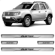 Jogo Soleira Porta Adesivo Resinada Duster 2010-2019: Proteção e Estilo Premium - imagem 1