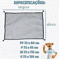 Tela de Proteção Petliz Barreira de Segurança 95x72cm para Bebês, Crianças e Pets - imagem 4