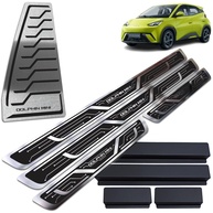 Soleiras Aço Inox Dolphin Mini: Proteção e Estilo Premium para Seu Carro - imagem 1