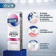 Oral-B Gengiva Detox Sensitive: Alívio e Proteção - imagem 2