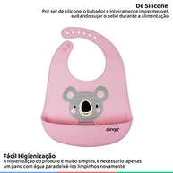 Babador de Silicone com Bolso Coletor Coala - Proteção e Estilo para Bebês - imagem 3