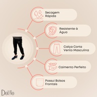 Calça Corta Vento Masculina: Conforto e Proteção - imagem 2