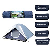 Barraca Camping Luna 4 Pessoas: Conforto e Proteção! - imagem 2