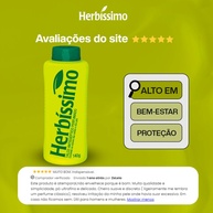 Herbíssimo Talco Antisséptico: Frescor e Proteção - imagem 2