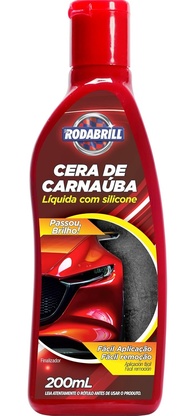 Cera de Carnaúba Líquida Rodabrill: Brilho Intenso e Proteção Duradoura para seu Veículo - imagem 1