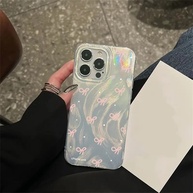 Capa iPhone: Laço Prata Degradê - Elegância e Proteção - imagem 4