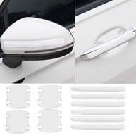 Proteção Essencial: Kit 10 Adesivos Anti-Risco para Maçaneta de Carro (Universal e Transparente) - imagem 1