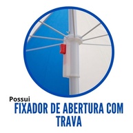 Guarda Sol Praia 1,80m: Sombra e Proteção! - imagem 2